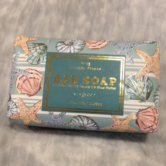 Mia & Co Scented Seaside Breeze Hand Soap Bar 10.58oz Vitamin E & Shea ButterNWT - Picture 10 of 10